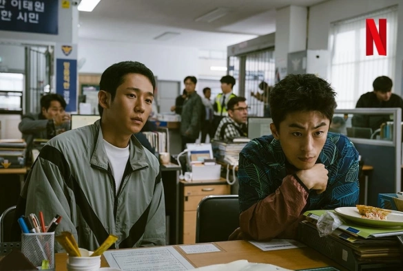 Кадр из дорамы Охотник за дезертирами 2 сезон