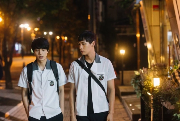 Кадр из дорамы Затмение