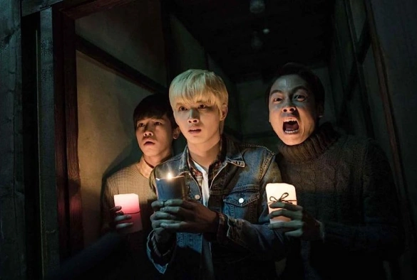 Кадр из дорамы Секреты горячего источника