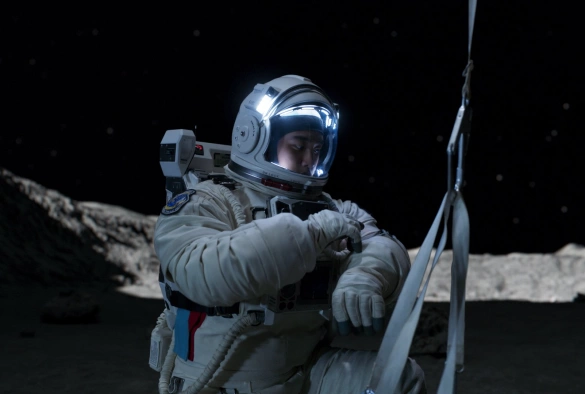 Кадр из дорамы Луна