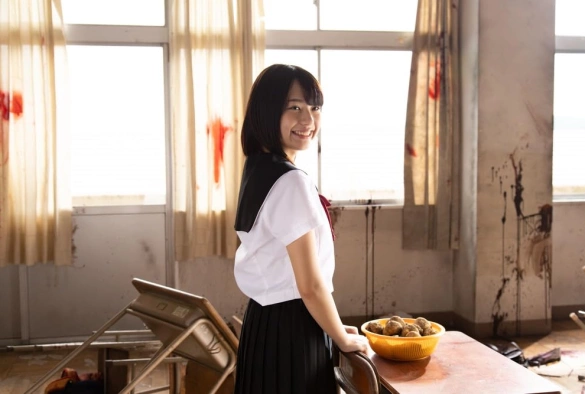 Кадр из дорамы Школьная жизнь