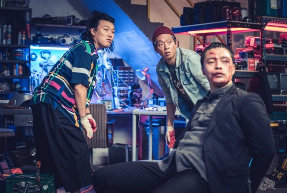 Кадр из дорамы Бешеный бык