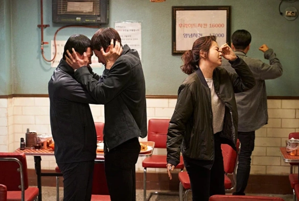 Кадр из дорамы Экстремальная работа