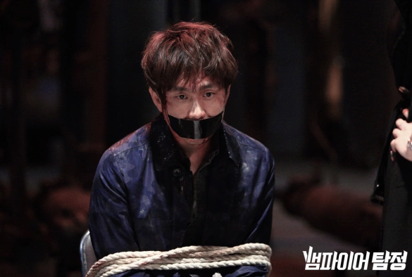 Кадр из дорамы Вампир-детектив