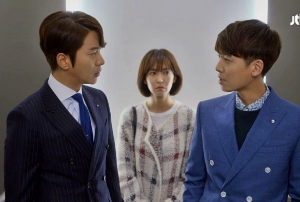 Кадр из дорамы Контратака