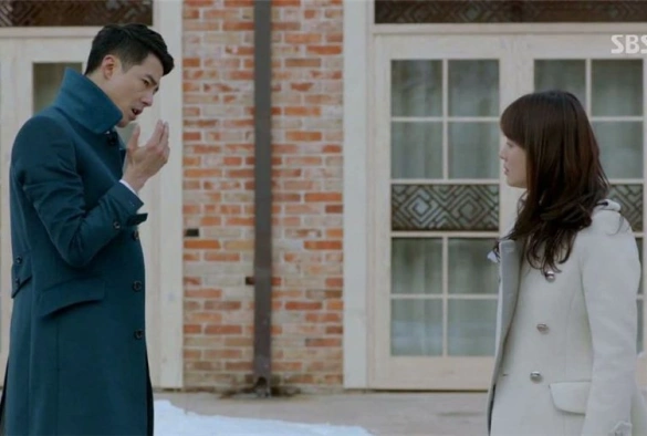 Кадр из дорамы Этой зимой дует ветер