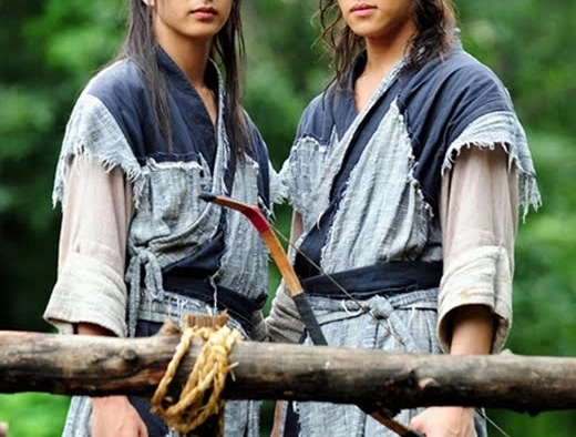 Кадр из дорамы Воин Пэк Тон Су