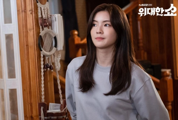 Кадр из дорамы Великое шоу