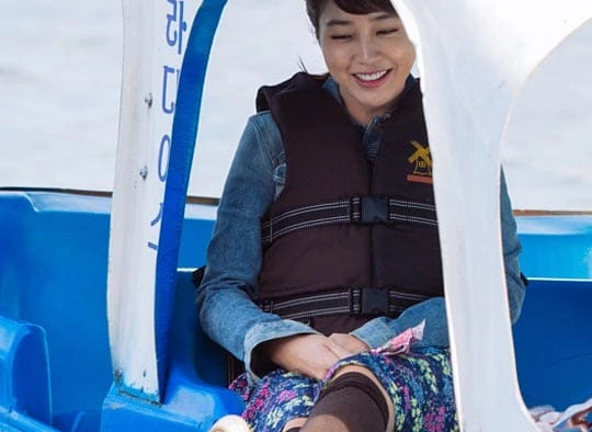 Кадр из дорамы Хитрость одинокой женщины