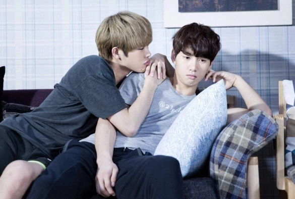 Кадр из дорамы Сожители