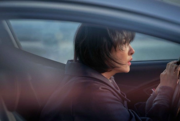 Кадр из дорамы Красная Луна, синее Солнце