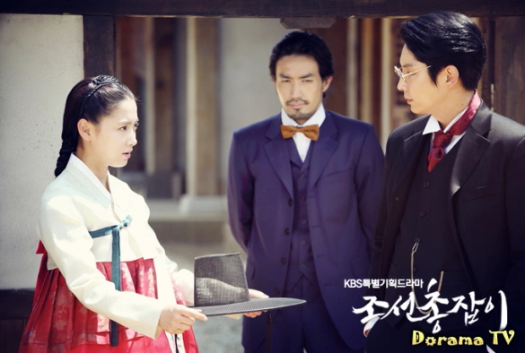 Кадр из дорамы Чосонский стрелок