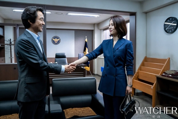 Кадр из дорамы Наблюдатель