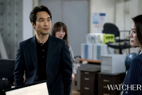 Кадр из дорамы Наблюдатель