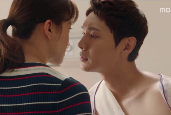 Кадр из дорамы Рискованный роман