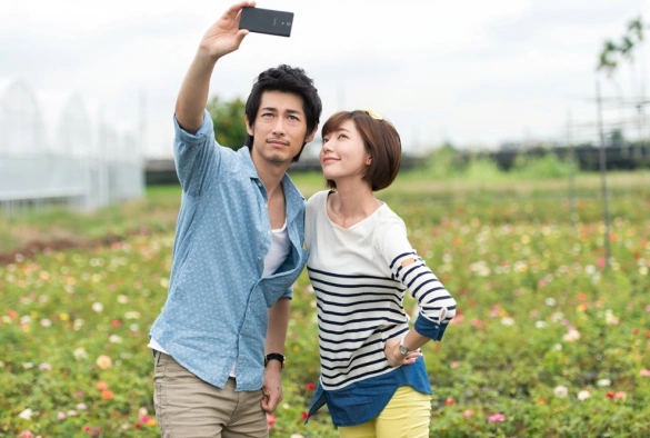 Кадр из дорамы Лишь ты