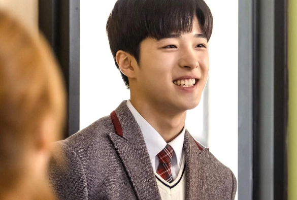 Кадр из дорамы Прекрасный мир