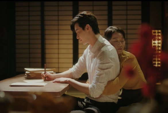 Кадр из дорамы Гимн смерти