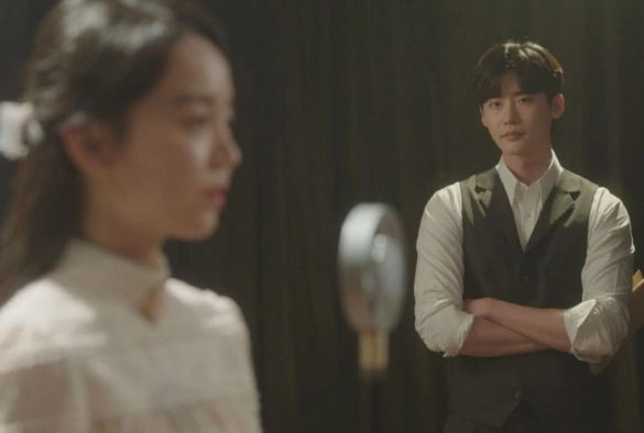 Кадр из дорамы Гимн смерти