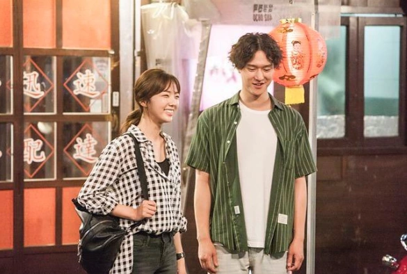 Кадр из дорамы Сильнейший доставщик