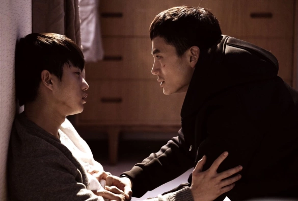 Кадр из дорамы Подсудимый