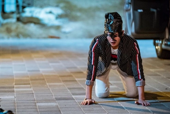 Кадр из дорамы Страшно прекрасный