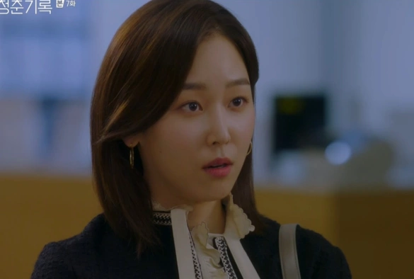 Кадр из дорамы Записки юности