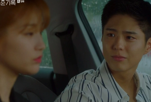 Кадр из дорамы Записки юности