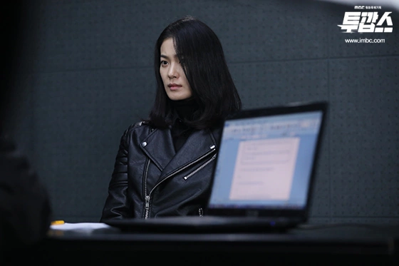 Кадр из дорамы Два копа