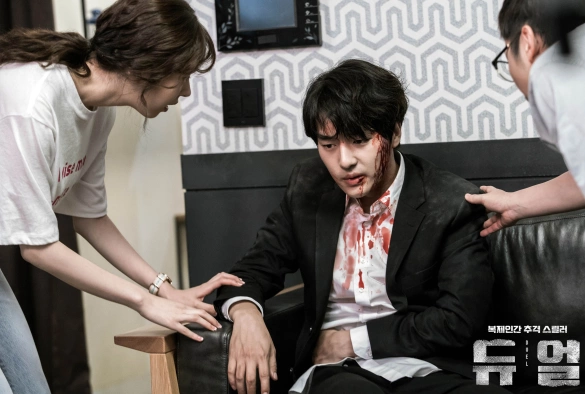 Кадр из дорамы Двойник