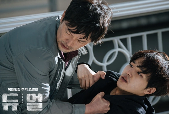 Кадр из дорамы Двойник