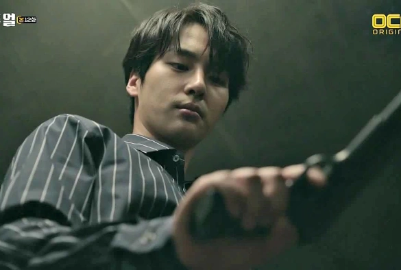 Кадр из дорамы Двойник