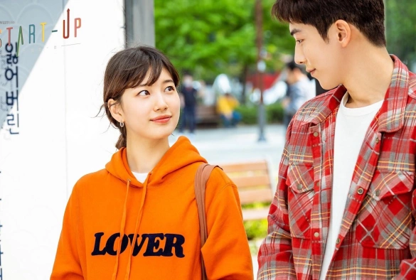 Кадр из дорамы Стартап