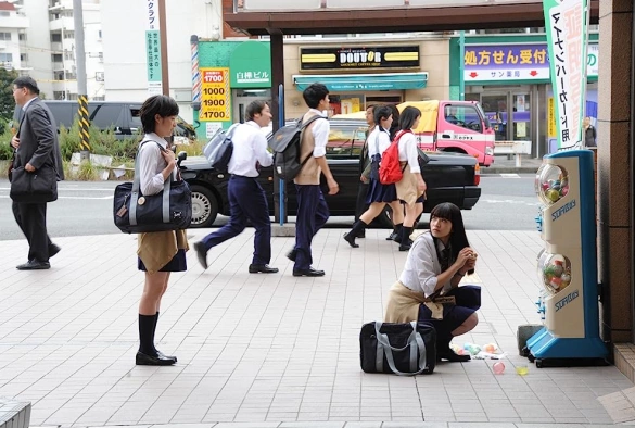 Кадр из дорамы Любовь похожа на прошедший дождь