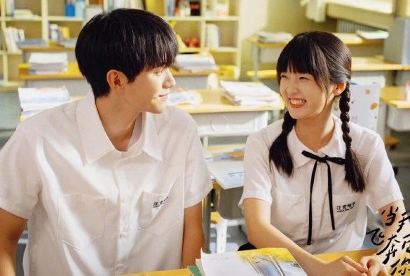 Кадр из дорамы Когда я лечу к тебе