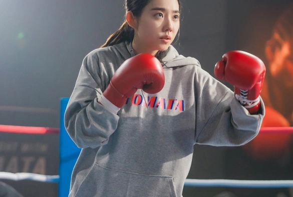 Кадр из дорамы Невинный боксёр