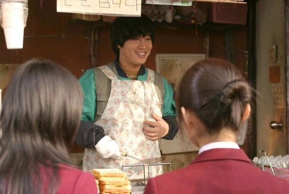 Кадр из дорамы Дурачок