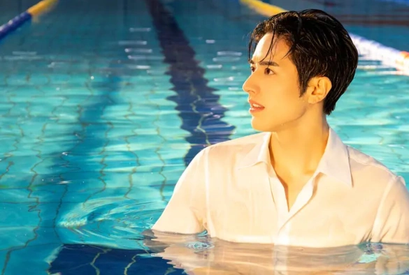 Кадр из дорамы Кошка и рыбка