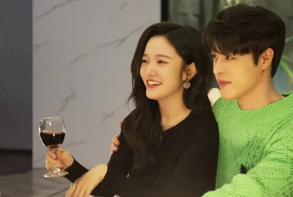 Кадр из дорамы Кошка и рыбка