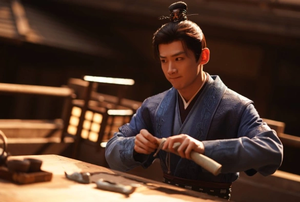 Кадр из дорамы Ветер поможет тебе пройти тысячи ли