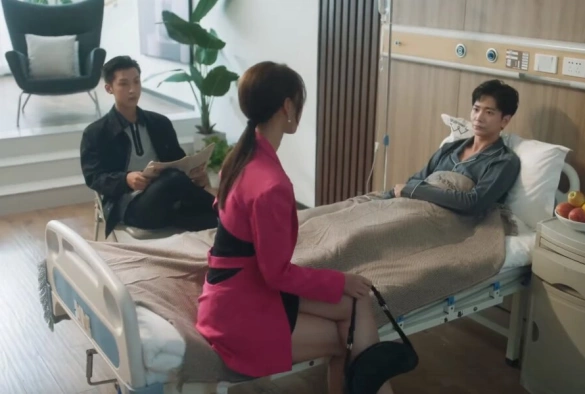 Кадр из дорамы Меж двух миров