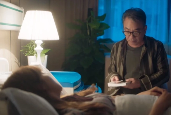 Кадр из дорамы Меж двух миров