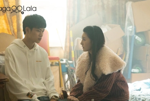 Кадр из дорамы Останься со мной