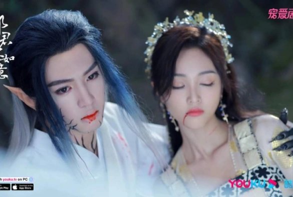 Кадр из дорамы Принцесса и оборотень