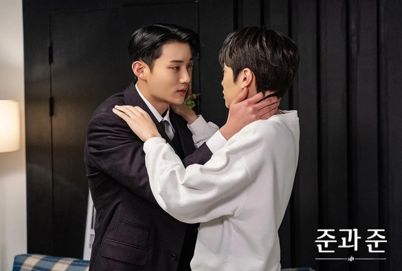 Кадр из дорамы Джун и Джун