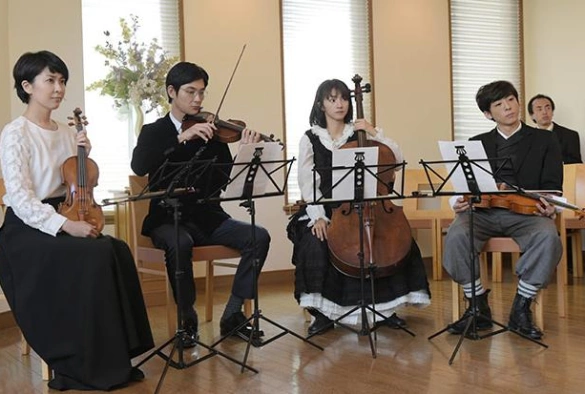 Кадр из дорамы Квартет