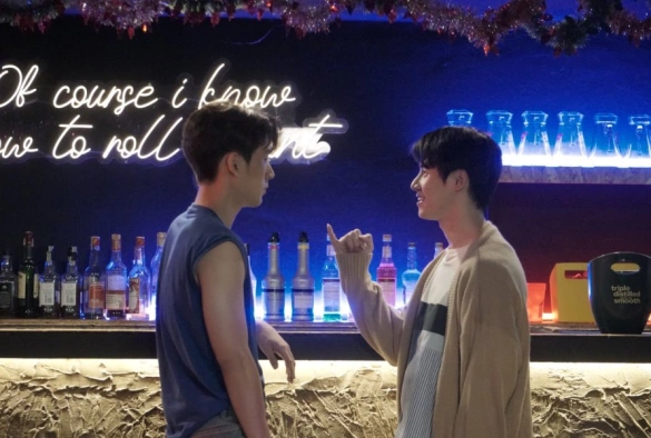 Кадр из дорамы Любовь динозавра