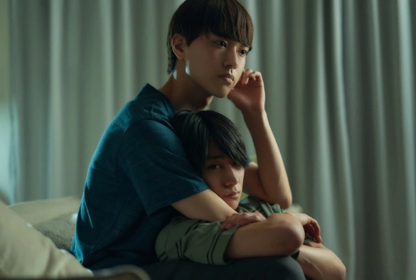 Кадр из дорамы Токио в апреле...