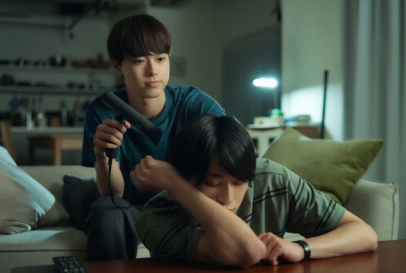 Кадр из дорамы Токио в апреле...