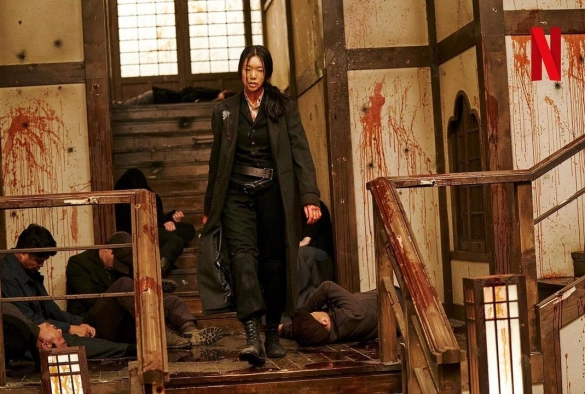 Кадр из дорамы Бандитская песнь